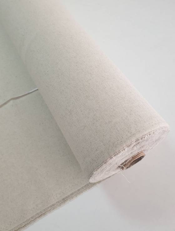 material bumbac canvas uni natur