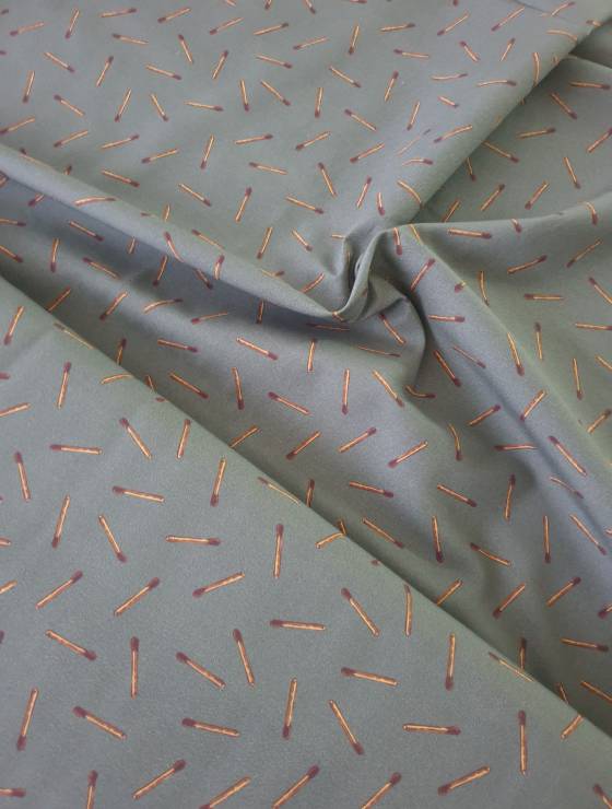 cupon poplin bumbac chibrite 3 m x 150 cm
