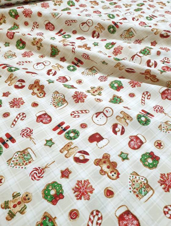 tesaturi textile pentru fata de masa craciun
