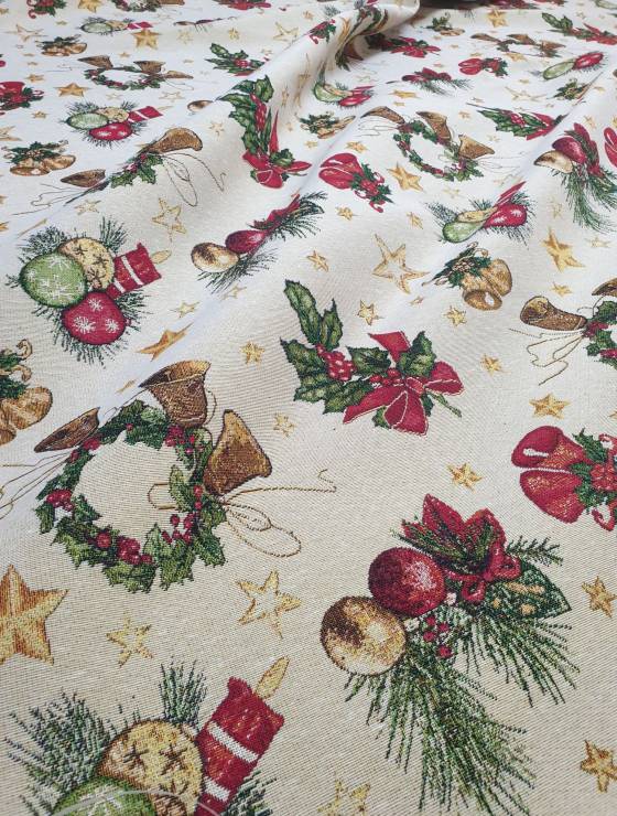 vanzare materiale textile cu imprimeuri de craciun